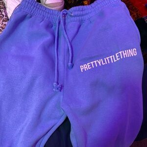 PrettyLittleThing  Vibrant Blue Sweatpants